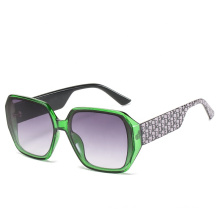 big square sun glasses 2020 new arrivals trendy sunglasses women shades gradient plastic custom logo uv400 manufacturer 2183